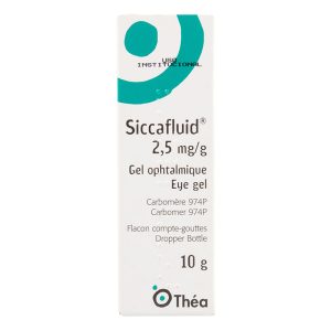 Siccafluid 0.25% Gel Oftálmico (3%+)
