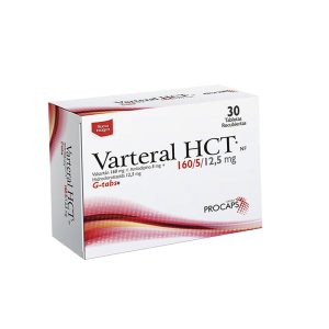 Varteral 160/5 Mg 28 Tabletas