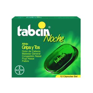 Tabcin Noche Liquid Gel 12 Capsulas
