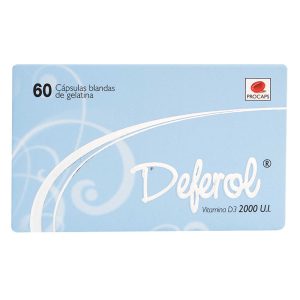 Deferol 2000 Ui 60 Cápsulas
