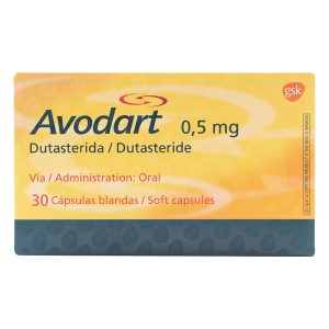 Avodart 0.5 Mg 30 Cápsulas (3%+)(P)54400(Sc)